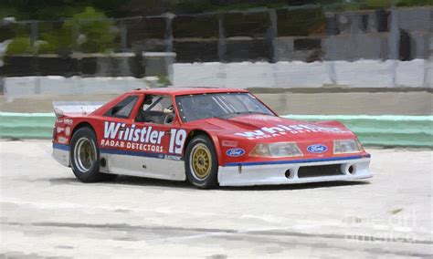 1989 Ford Rousch Mustang Trans-Am Race Car Photograph by Tad Gage - Fine Art America