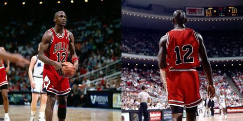 Michael Jordan Once Had To Wear A Number 12 Jersey Because Someone Stole His Number 23 Jersey ...