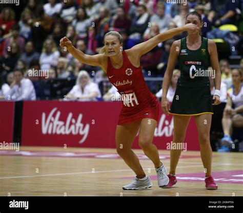 Chelsea Pitman of England Roses During Netball Quad Series Vitality ...