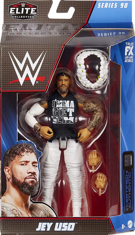 WWE Jey Uso Elite Series 90 Wrestling Action Figure | Toys Toys Toys UK