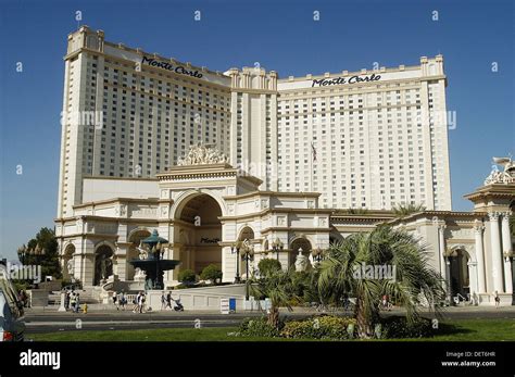 Monte-Carlo hotel and casino. Las Vegas. USA Stock Photo - Alamy