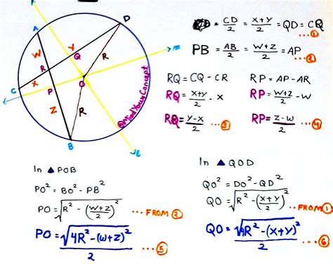 Power of Chord Theorem - Mind Your Concept