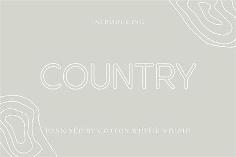 Country commercial free font for cricut silhouette scanncut and more – Artofit