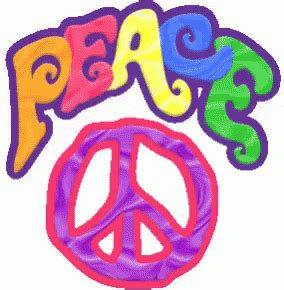 Peace Hippie GIF - Peace Hippie Love - Discover & Share GIFs