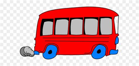 Red School Bus Clip Art - Red Bus Clipart - Free Transparent PNG ...