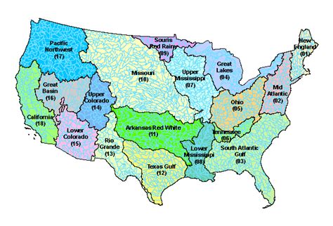 Us Watersheds