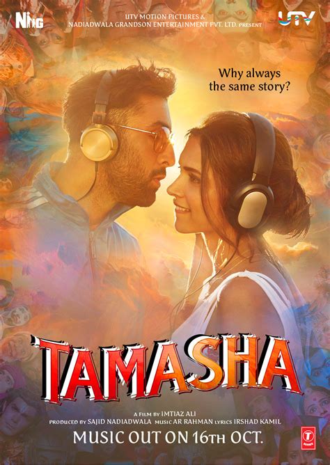 Ranbir Kapoor, Deepika Padukone's Tamasha music album releasing 16th ...