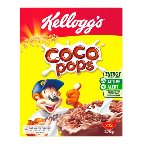 Buy Kellogg's Coco Pops Cereal, 375g Online in Oman | Talabat Oman