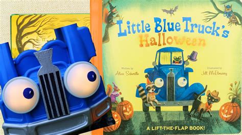 Little Blue Truck's Halloween 🎃 Read Aloud - Caper Corner Kids - YouTube