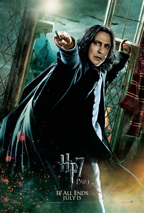 Deathly Hallows Part 2 Action Poster: Severus Snape [HQ] - Harry Potter Photo (22731907) - Fanpop