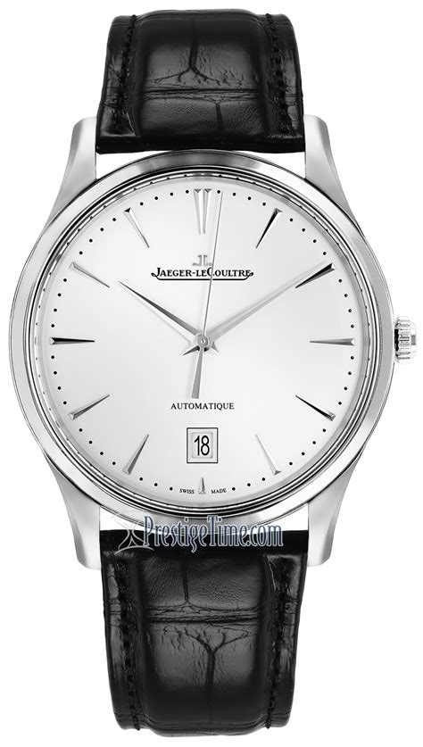 1238420 Jaeger LeCoultre Master Ultra Thin Date Automatic 39mm Mens Watch