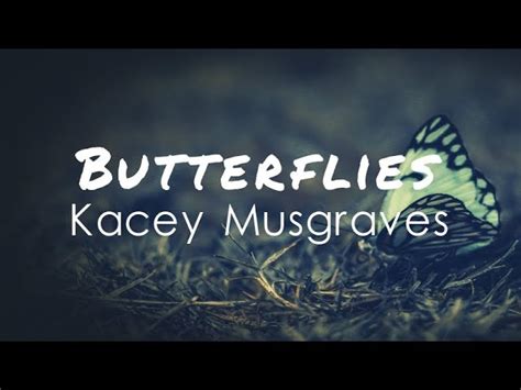 Kacey Musgraves - Butterflies Chords - Chordify