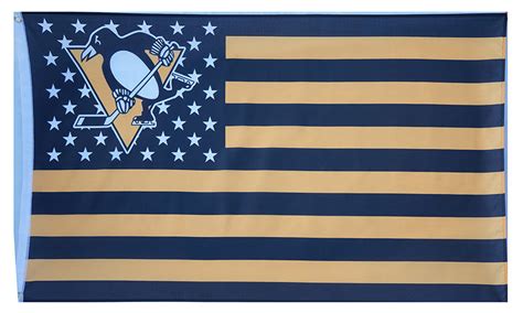 NHL Pittsburgh Penguins Flag-3x5FT Banner-100% polyester - flagsshop