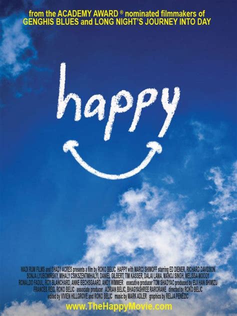 'Happy', The Movie, by Academy-Award Nominated Roko Belic, Post ...