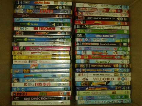 Kids Dvd Lot 50