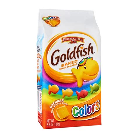 Goldfish® Colors Cheddar Baked Snack Crackers Reviews 2020