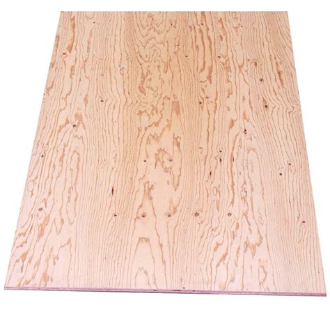 Sheathing Plywood (Common: 15/32 in. x 4 ft. x 8 ft.; Actual: 0.438 in ...