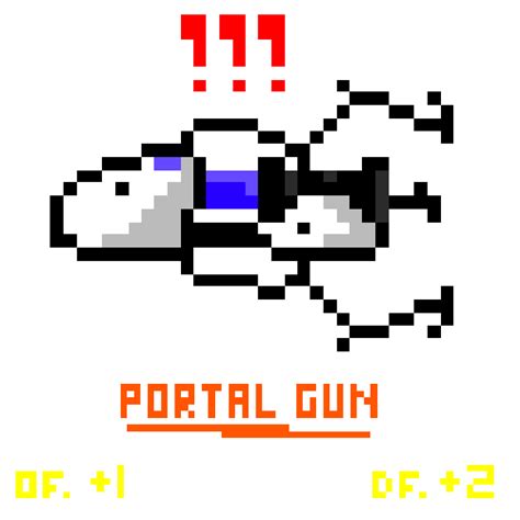 Portal Gun - Pixel Edition by DaltonKeslar1206 on DeviantArt