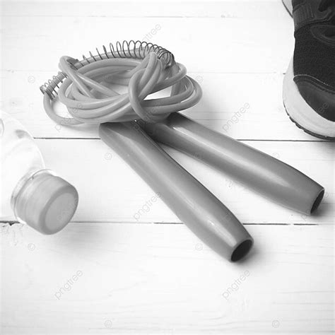 Monochromatic Style Of Black And White Fitness Equipment Photo Background And Picture For Free ...