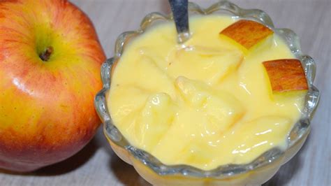 Apple Custard Recipe