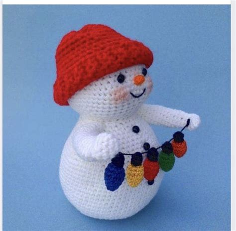 Pin by Susan Grimes on Crafts | Christmas crochet, Crochet snowman, Christmas crochet patterns