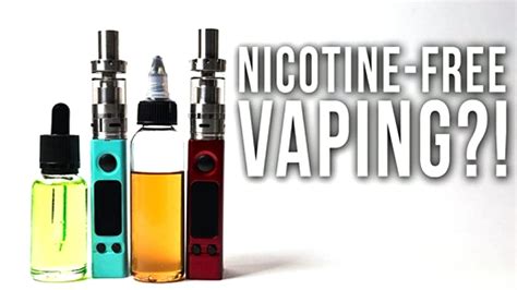 Why Nicotine-Free Vaping is Better?
