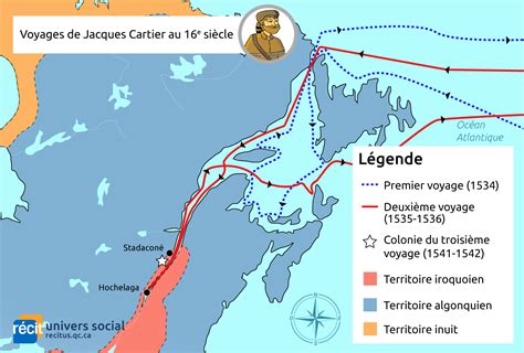 Sociétés et Territoires - Événements - Les voyages de Jacques Cartier