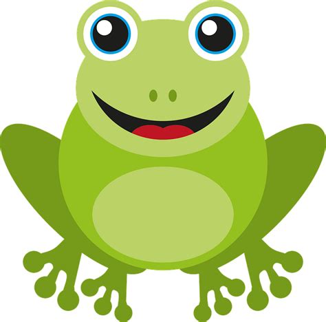 Download Frog, Cartoon Frog, Cartoon Animal. Royalty-Free Vector Graphic - Pixabay