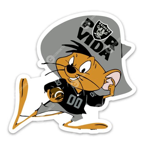 Las Vegas Raiders MAGNET - Speedy Gonzales Raiders Nation former ...