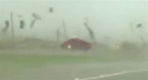 Tornado Picks Up And Flips Over Chevy Truck, 16-Y.O. Behind The Wheel Shrugs And Drives Away ...