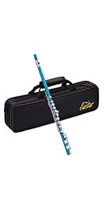 Amazon.com: Eastar C Flutes Open Hole 16 Keys Flute for Beginner Kids Student Flute Instrument ...