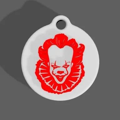 Pennywise Keychain by KCWarthog3D | Download free STL model ...