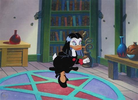 Magica De Spell Disney DuckTales Production Animation Cel Scrooge McDuck | #1872519905