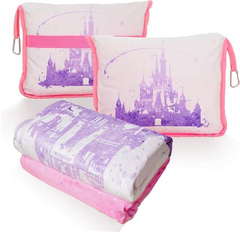 Amazon.com: Sovcfoe Travel Blanket and Pillow Set - Travel Blanket ...