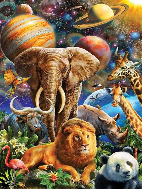 Animal Jigsaw Puzzles – White Mountain Puzzles