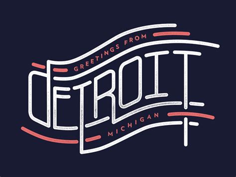 The Motor City by Joey Carty - Dribbble