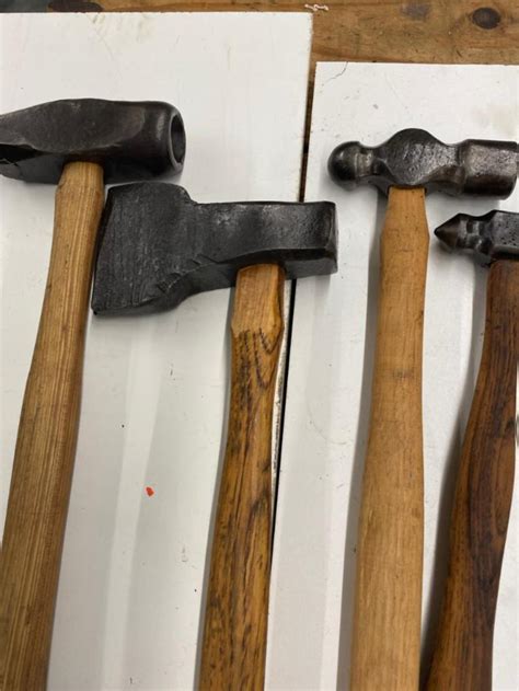 Lot of 5 Blacksmith Hammers