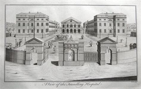 A VIEW OF THE FOUNDLING HOSPITAL Engraved by Benjamin Cole Published ...