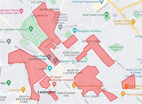 Interactive Lexington, Ky 1940 Redlining Map : r/lexington