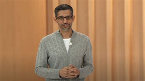 Google CEO recounts the first email his father in India sent him: 'Dear Mr Pichai...'