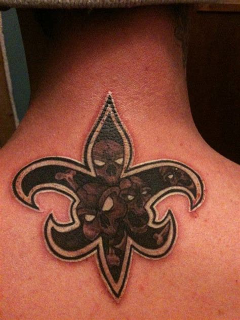 New Orleans Saints Tattoo Picture | Saint tattoo, Tattoo designs, Picture tattoos