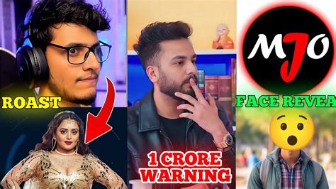 Triggered insaan ROAST BEBIKA || Elvish Yadav WARNING || Make Joke Of FACE REVEAL - YouTube