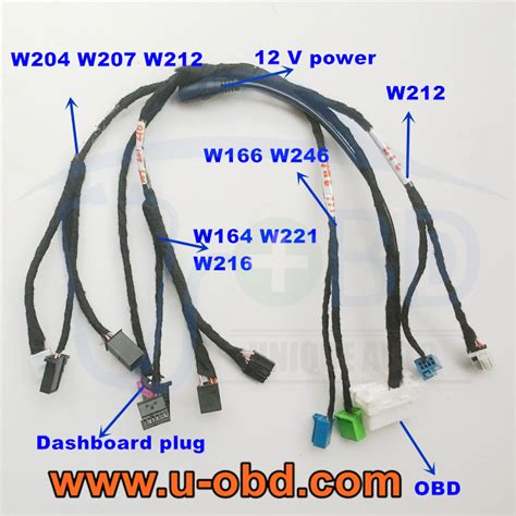 Mercedes Benz key programming on bench test harness - WWW.U-OBD.COM ...