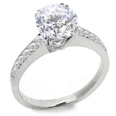 Designer Solitaire Ring at Rs 182899 | Solitaire Finger Ring in Surat | ID: 14055811473