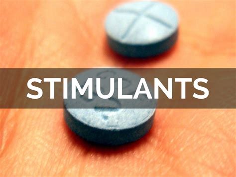 Drugs: Risks and Effects Presentation | Stimulants - PSYCHOLOGY