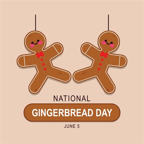 National Gingerbread Day background. 23784162 Vector Art at Vecteezy