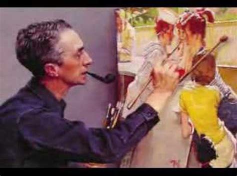 Norman Rockwell self portrait - YouTube