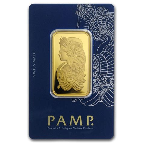 1 Ounce PAMP Suisse Gold Bar – My Gold Platform