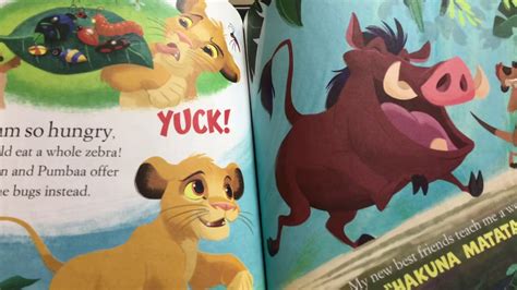 The Lion King Book Read Aloud I am Simba - YouTube