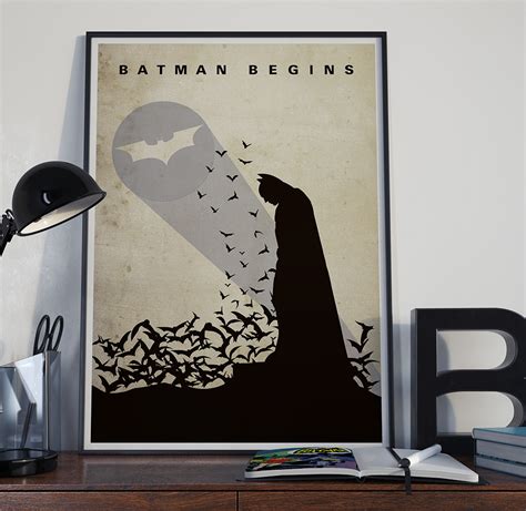 Poster Batman Begins on Behance